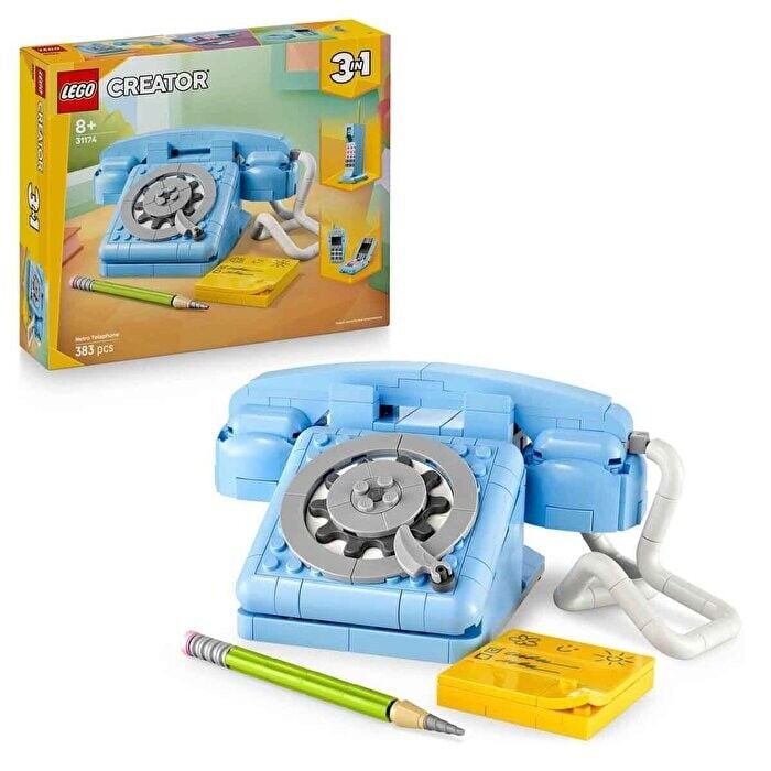 LEGO CREATOR 3 İN 1 RETRO TELEFON 383 PRÇ. +8 YAŞ
