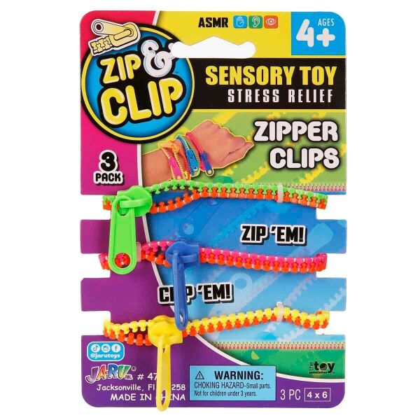 CLIP ZIPPER CLIPS 3LÜ SET