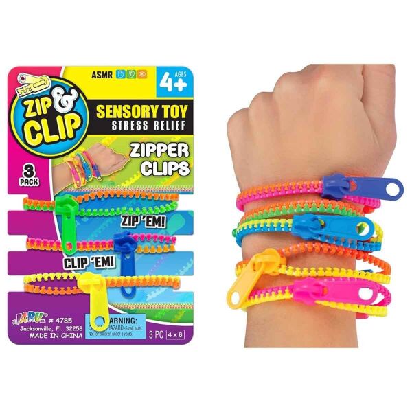 CLIP ZIPPER CLIPS 3LÜ SET
