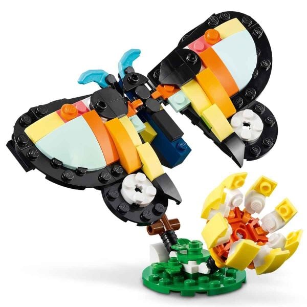 LEGO CREATOR 3İN1 VAHŞİ HAYVANLAR;TROPİKAL TUKAN KUŞU 225 PRÇ. +7 YAŞ
