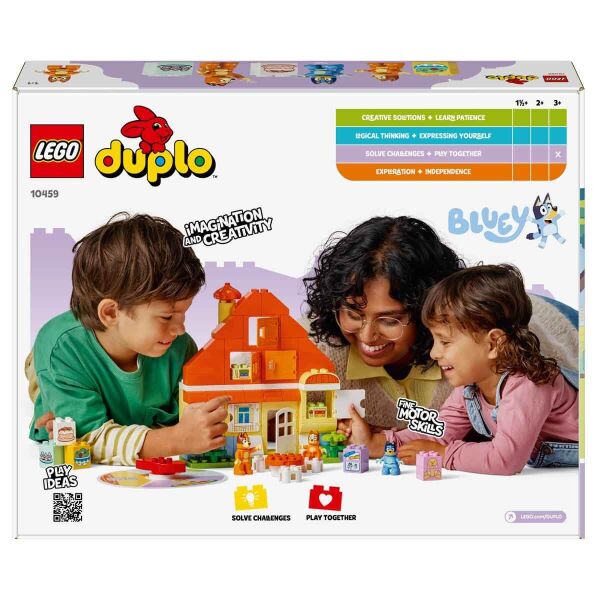 LEGO DUPLO BLUEY AİLESİNİN EVİ VE HAFIZA OYUNU PAARÇ+3 YAŞ