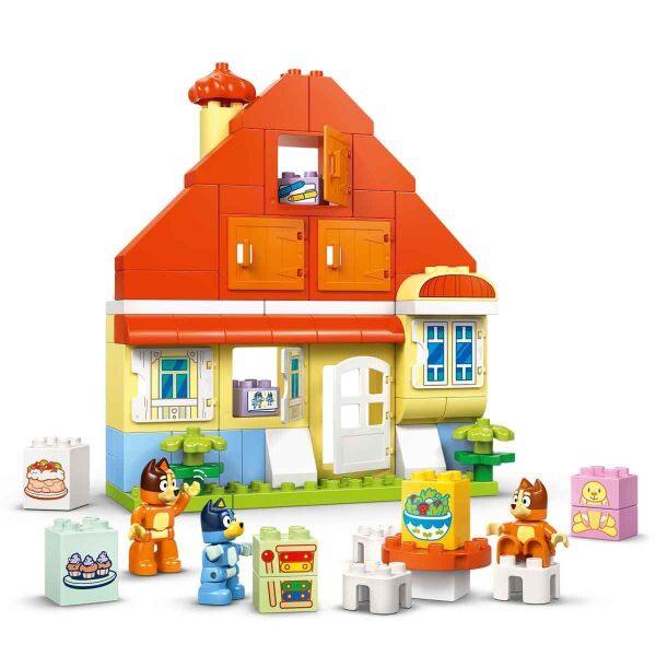 LEGO DUPLO BLUEY AİLESİNİN EVİ VE HAFIZA OYUNU PAARÇ+3 YAŞ