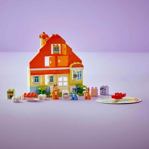 LEGO DUPLO BLUEY AİLESİNİN EVİ VE HAFIZA OYUNU PAARÇ+3 YAŞ