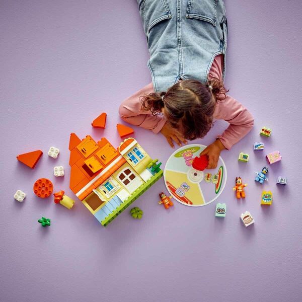 LEGO DUPLO BLUEY AİLESİNİN EVİ VE HAFIZA OYUNU PAARÇ+3 YAŞ