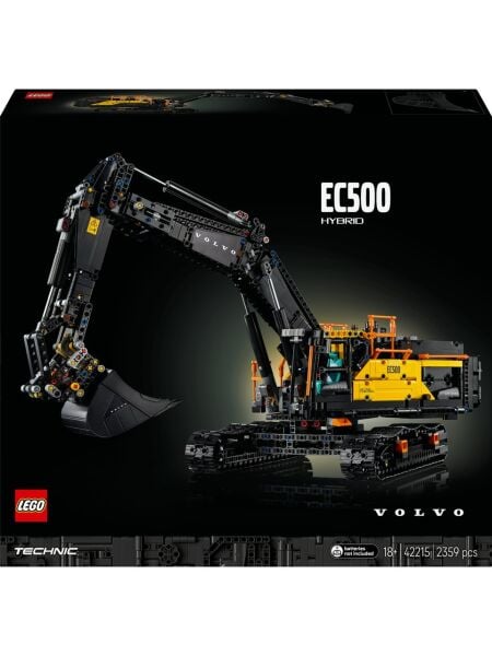 LEGO TECHNİC VOLVO EC500 HYBRİD EKSKAVATÖR 2359 PRÇ. +18 YAŞ