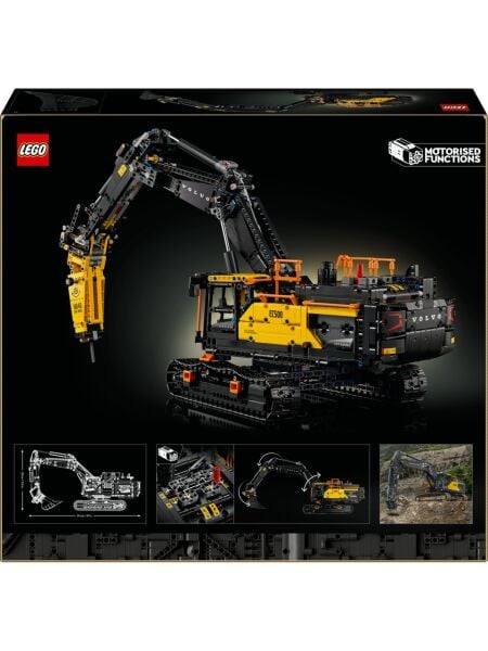 LEGO TECHNİC VOLVO EC500 HYBRİD EKSKAVATÖR 2359 PRÇ. +18 YAŞ