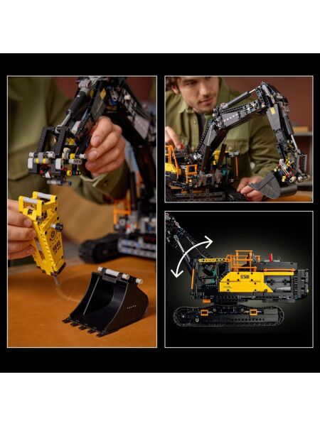 LEGO TECHNİC VOLVO EC500 HYBRİD EKSKAVATÖR 2359 PRÇ. +18 YAŞ