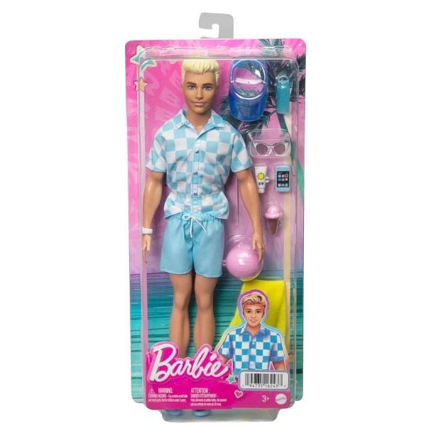 BARBİE PLAJ GÜNÜ OYUN SETİ KEN