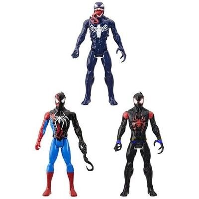 SPIDERMAN VENOM VERSUS TITAN HERO