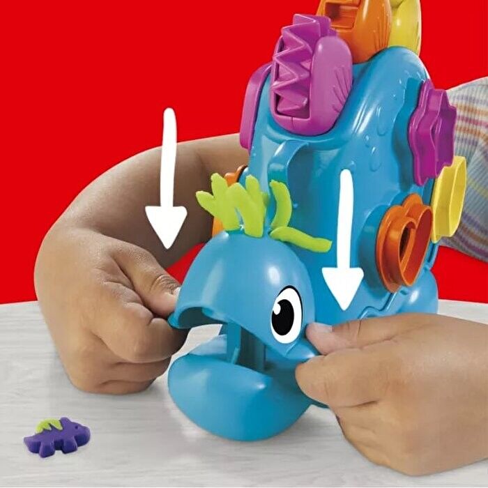 PLAYDOH SHAPEN AND COLORS DINO