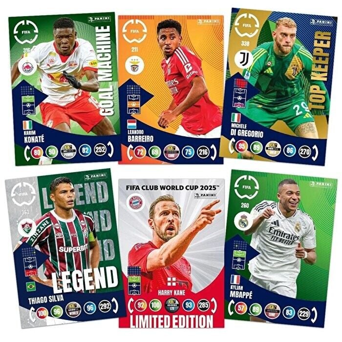 CLUB WORLD CUP 25 TRADİNG CARD FAT PACK
