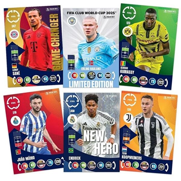 CLUB WORLD CUP 25 TRADİNG CARD FAT PACK