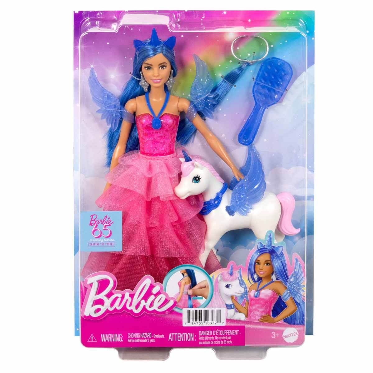 BARBİE DREAMTPOIA MAVİ SAÇLI PRENSES