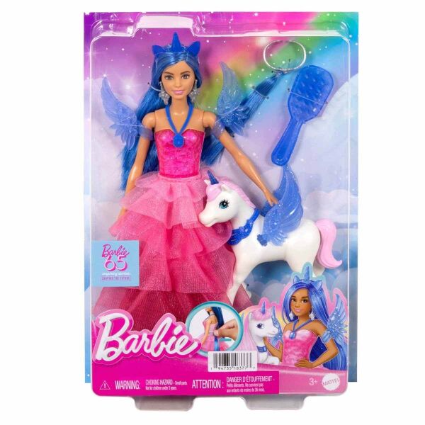 BARBİE DREAMTPOIA MAVİ SAÇLI PRENSES