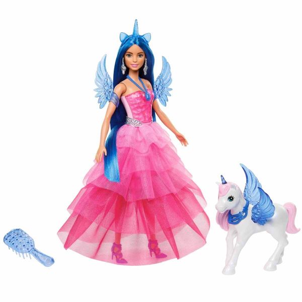 BARBİE DREAMTPOIA MAVİ SAÇLI PRENSES