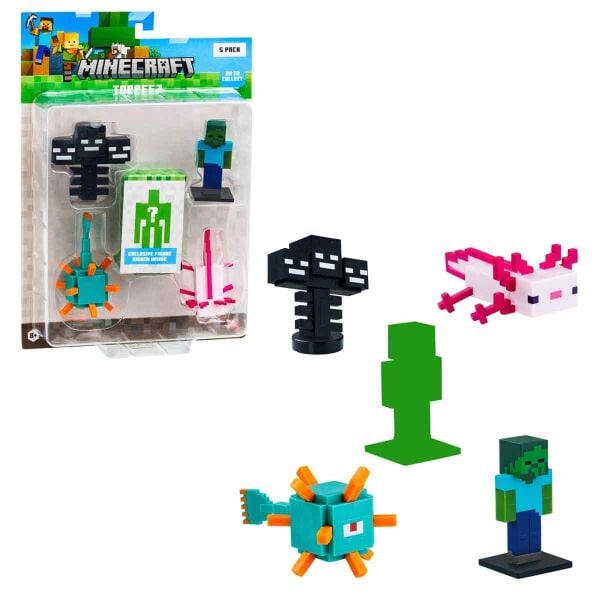 MINECRAFT 3D FİGÜR TOPEEZ
