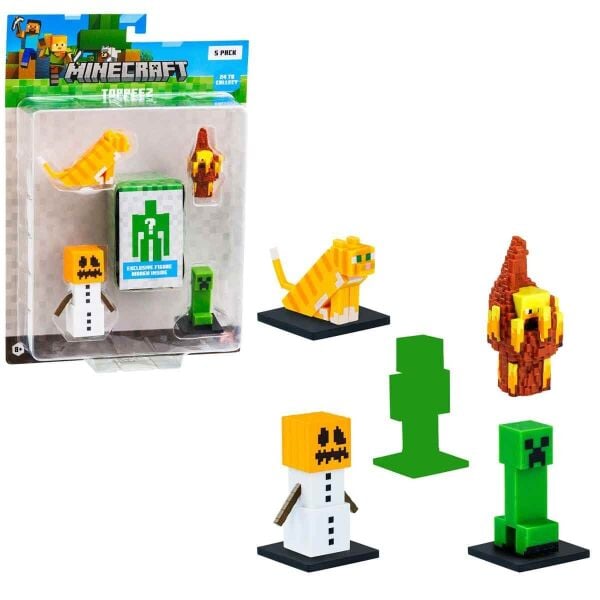 MINECRAFT 3D FİGÜR TOPEEZ