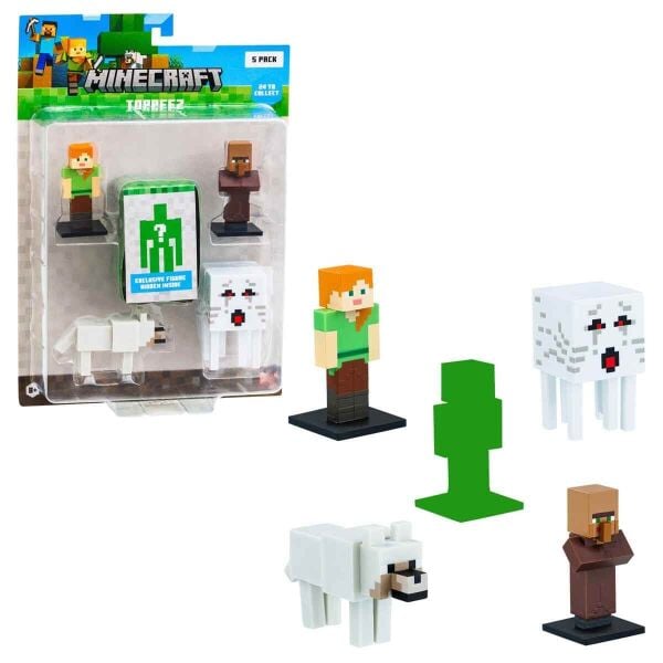MINECRAFT 3D FİGÜR TOPEEZ