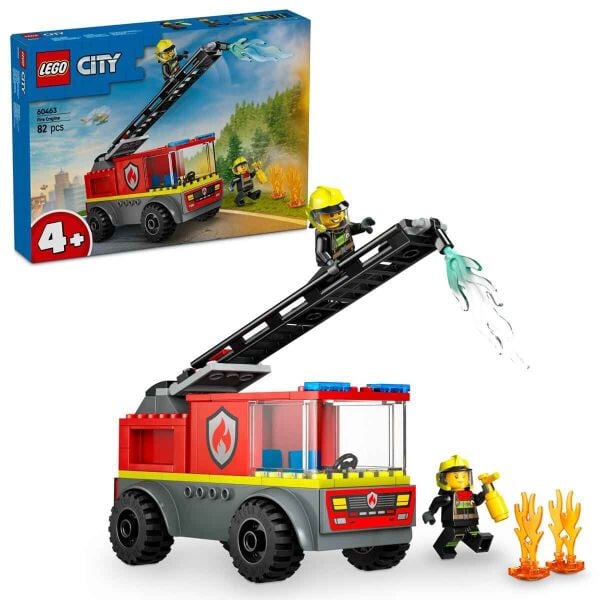 LEGO CİTY MERDİVENLİ İTFAİYE KAMYONU