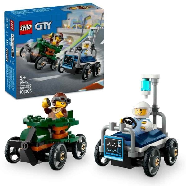 LEGO CITY UÇAK HASTANE YATAĞINA KARŞI