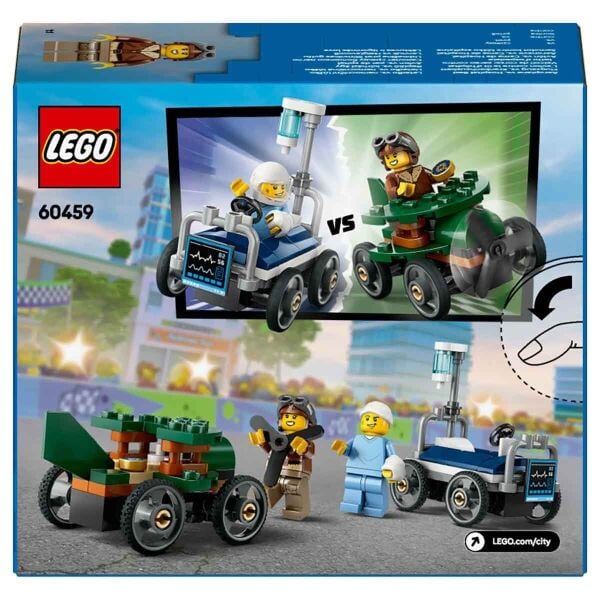 LEGO CITY UÇAK HASTANE YATAĞINA KARŞI