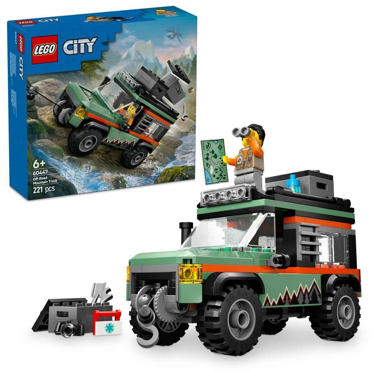LEGO CITY 4X4 ARAZİ DAĞ ARABASI