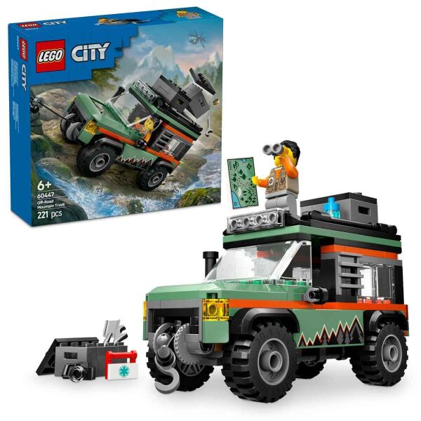 LEGO CITY 4X4 ARAZİ DAĞ ARABASI