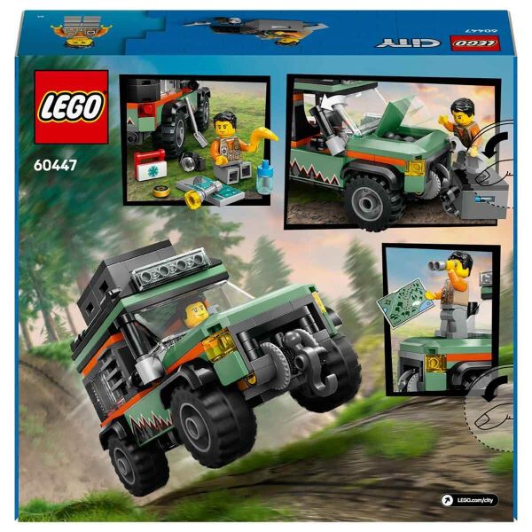LEGO CITY 4X4 ARAZİ DAĞ ARABASI