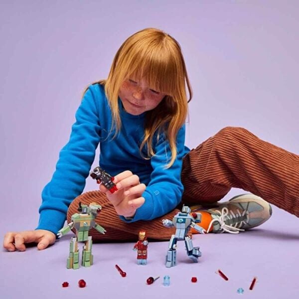 LEGO SUPER HEREOS IRON MAN VE INSANSIZ