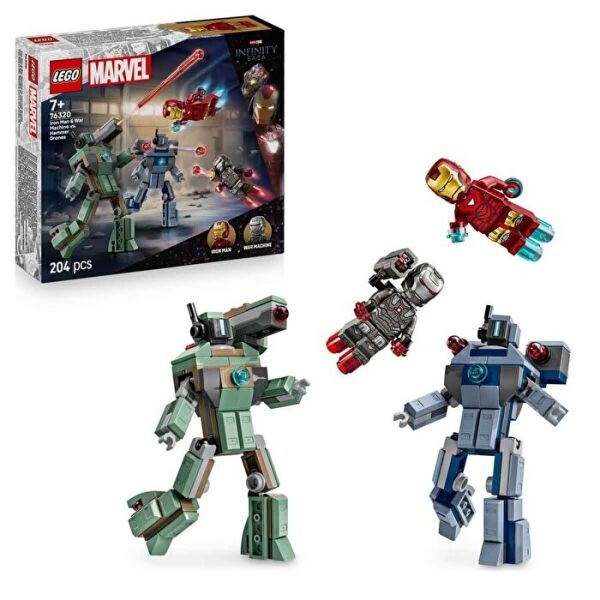 LEGO SUPER HEREOS IRON MAN VE INSANSIZ