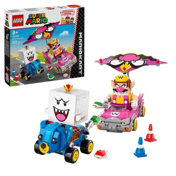 LEGO SUPER MARİ WAEİO VE KING BOO