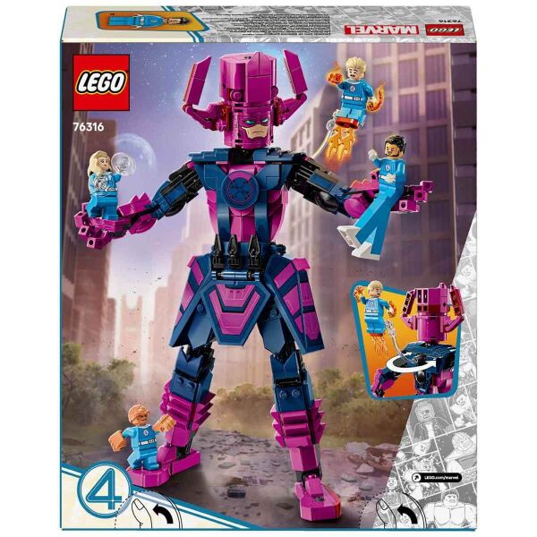 LEGO SUPER HEREOS GALACTUS FANTASTİK DORTLU