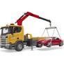 BRUDER SANİA 560R  ÇEKİCİ VE ROOD MASTER ARABA