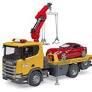 BRUDER SANİA 560R  ÇEKİCİ VE ROOD MASTER ARABA
