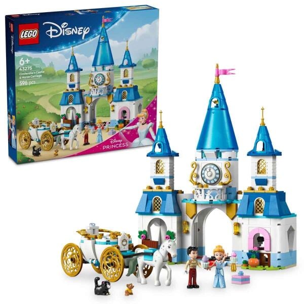 LEGO DISNEY SINDIRELLA ŞATO VE AT TAŞIYICI
