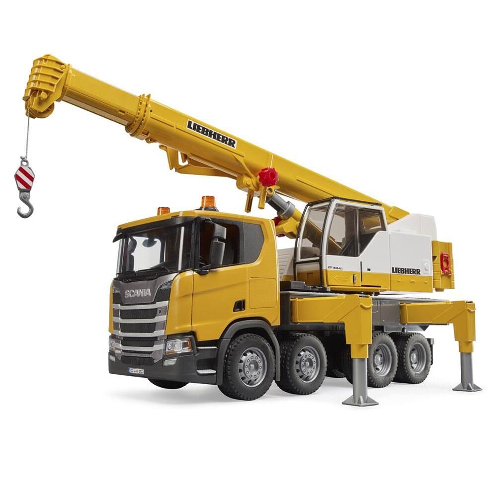 BRUDER SCANİA 560R LİEBHERR VİNÇLİ KAMYON