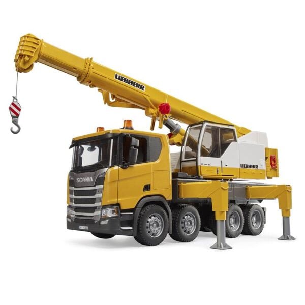 BRUDER SCANİA 560R LİEBHERR VİNÇLİ KAMYON