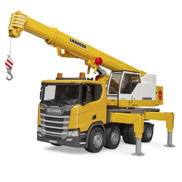 BRUDER SCANİA 560R LİEBHERR VİNÇLİ KAMYON