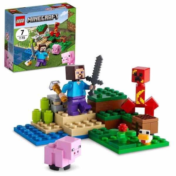 LEGO MINECRAFT CREEPER AMBUSH