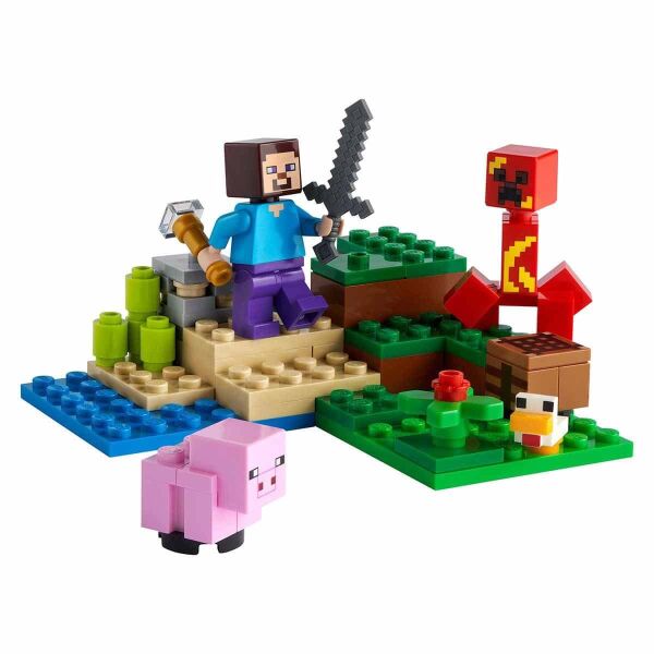LEGO MINECRAFT CREEPER AMBUSH