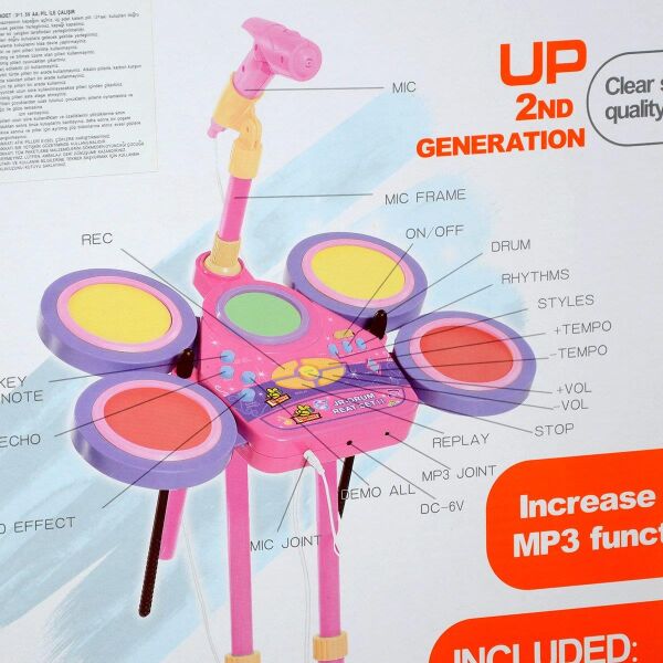 KUTULU PİLLİ AYAKLI MİKRAFON