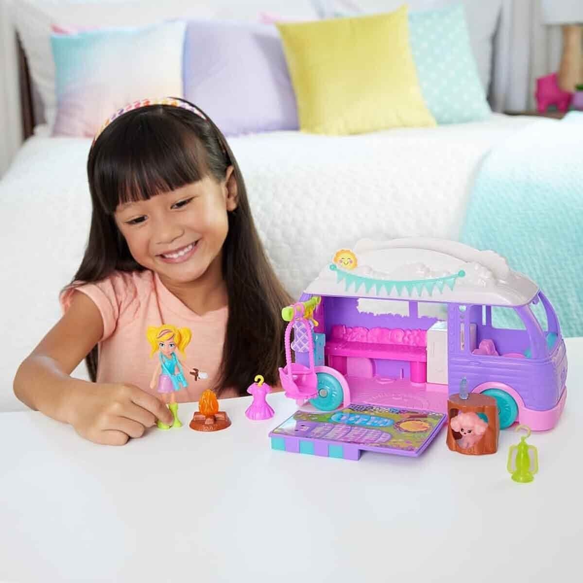 POLLY POCKET EĞLENCELİ KARAVAN OYUN SETİ