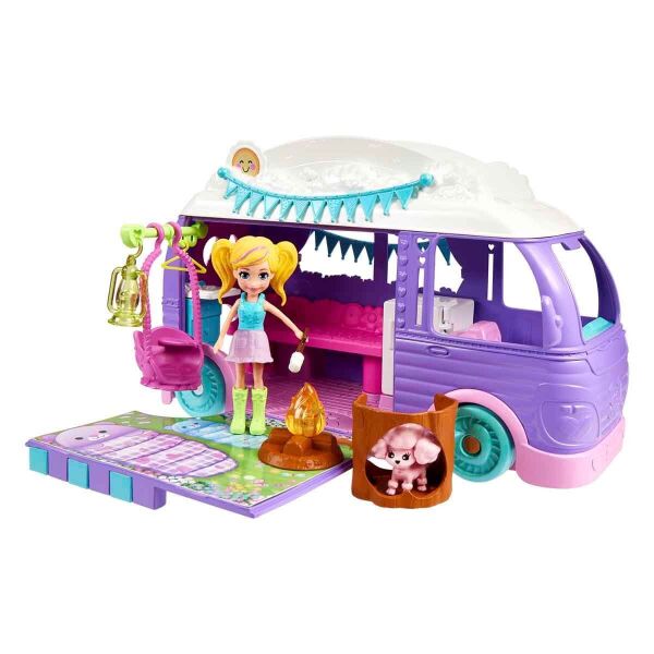 POLLY POCKET EĞLENCELİ KARAVAN OYUN SETİ