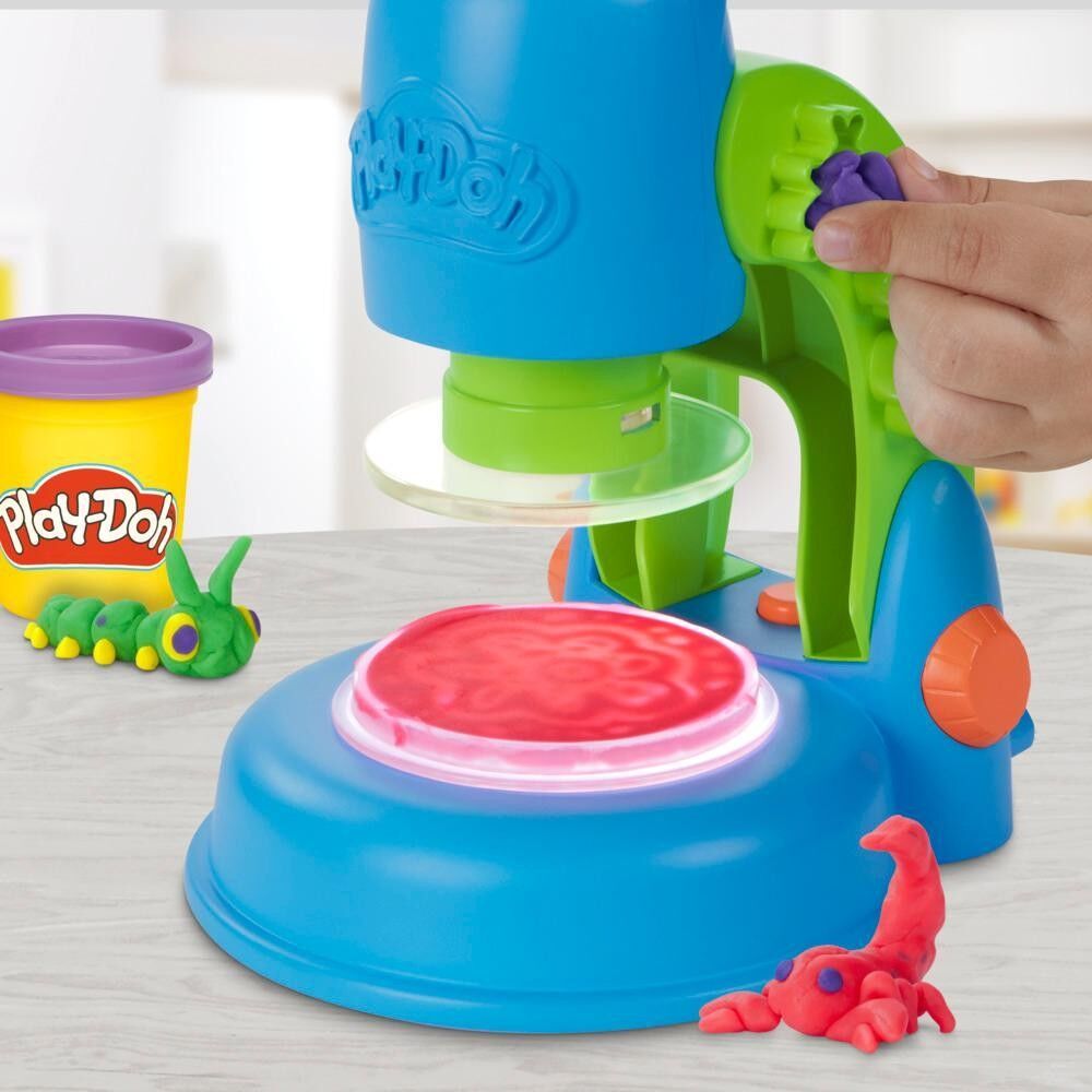 PLAY-DOH IŞIKLI MİKROSKOP OYUN SETİ