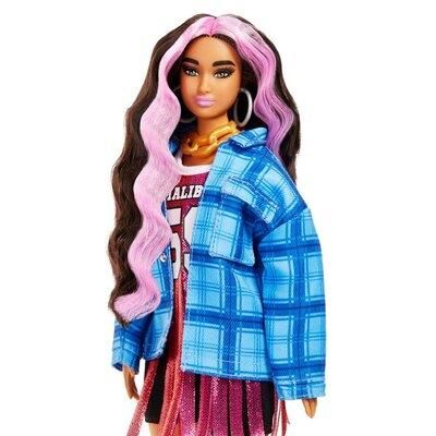 BARBİE EKOSE CEKETLİ BEBEK