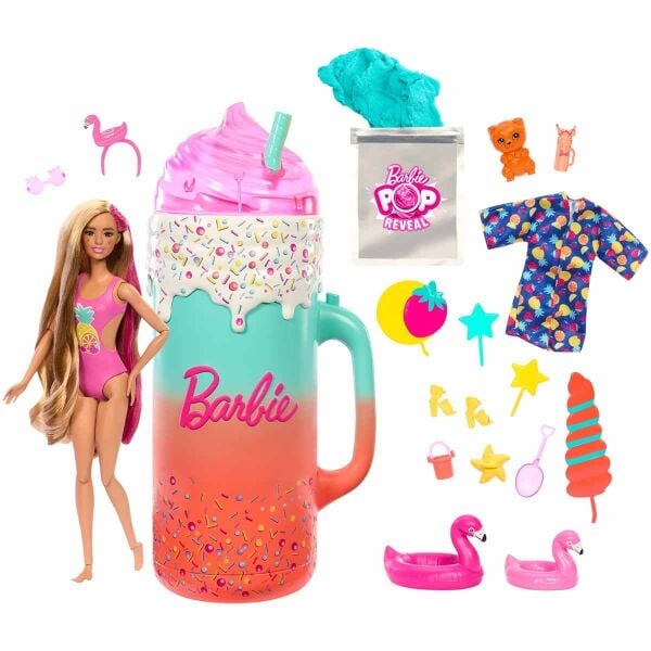 BARBİE POP REVEAL SÜRPRİZLİ BARDAK OYUN SETİ