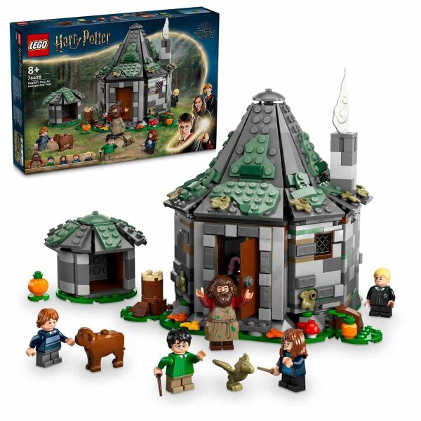 LEGO HARRY POTTER HADRIDS HUT UNEXPECTED VISIT