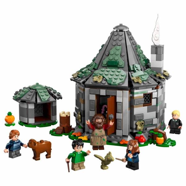 LEGO HARRY POTTER HADRIDS HUT UNEXPECTED VISIT