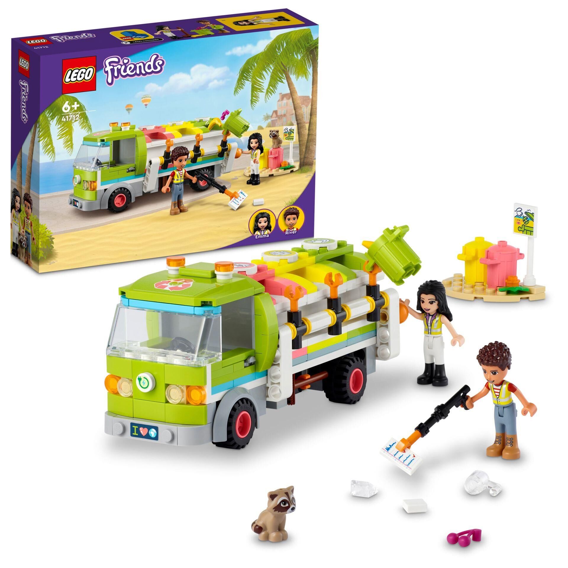 LEGO FRİENDS GERİ DÖNÜŞÜM KAMYONU