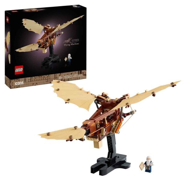 LEGO ICONS LEONARDO DA VİNCİ'NİN UÇAN MAKİNESİ